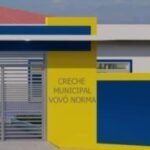 Projeto arquitetônico da nova creche municipal Vovó Norma, em Matozinhos. Crédito: Divulgação / Lamas Destilaria